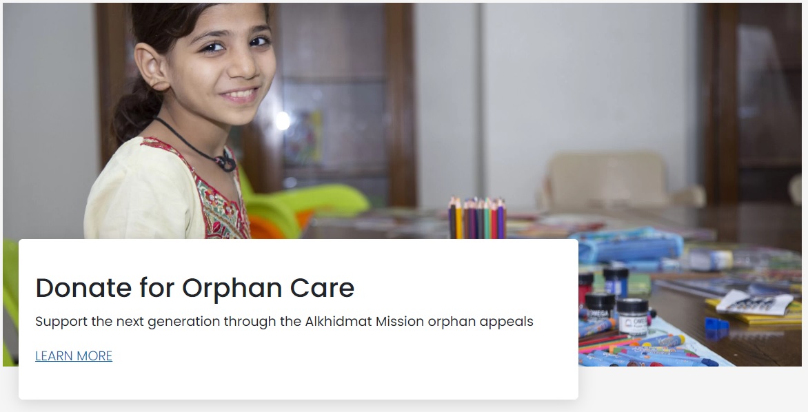 Orphan Care Program