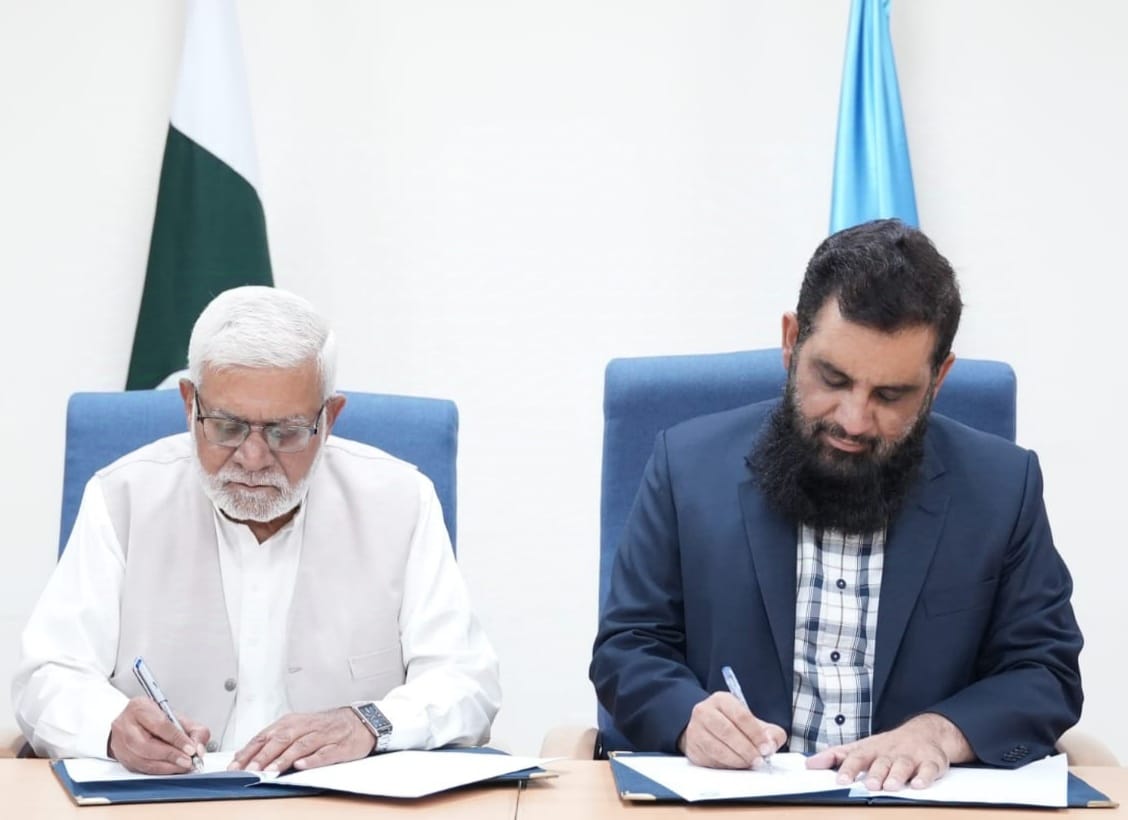 A MOU (Memorandum of Understanding ) was signed by Alkhidmat Foundation Pakistan and FAST-NUCES Islamabad.